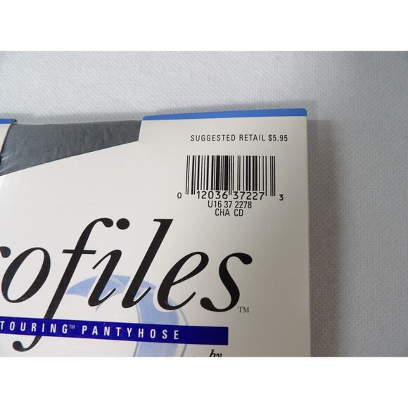 Profiles Body Countouring Panty Hose Hanes 119 Size CD Charcoal Gray - Picture 2 of 6